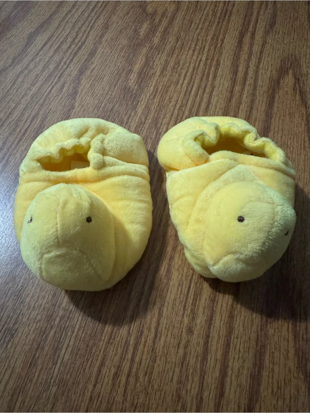 Peeps Infant Yellow Slippers